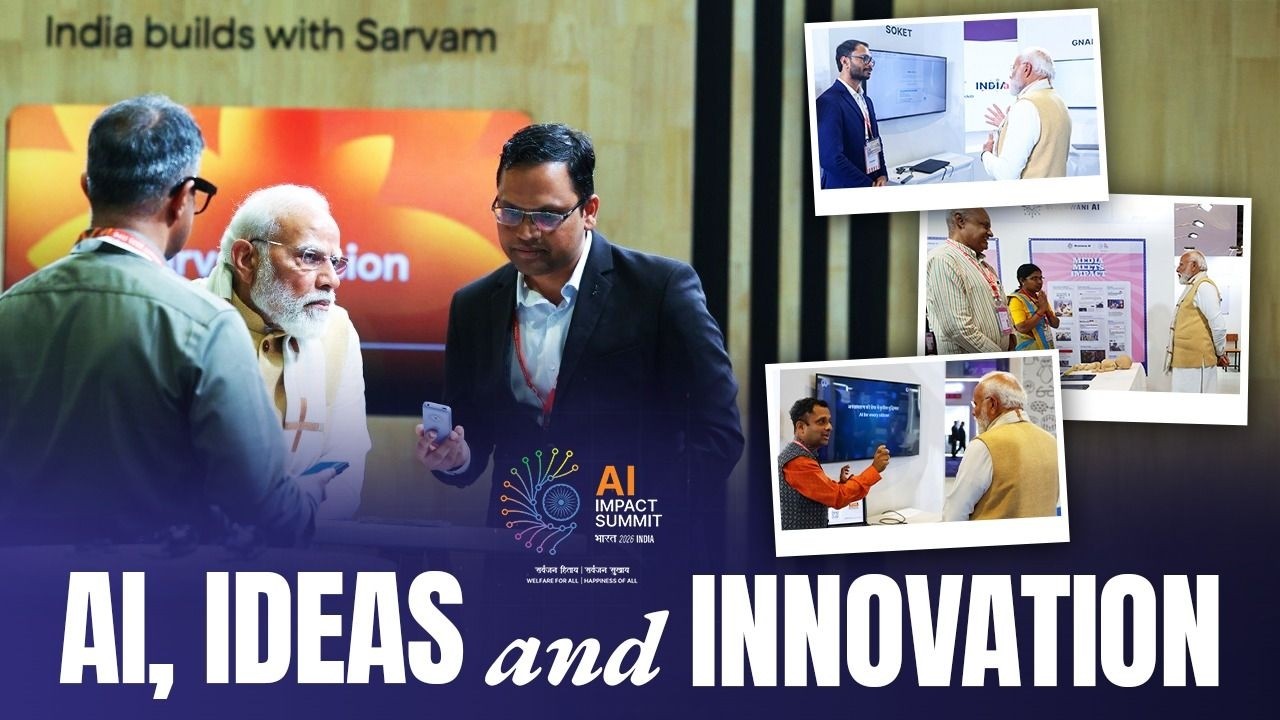 When PM Modi met the country’s brightest AI minds at India AI Impact Expo 2026