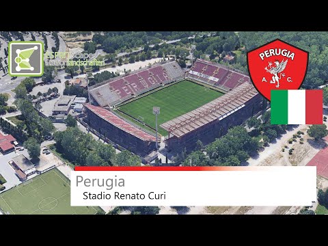 Stadio Renato Curi | A.C. Perugia Calcio | 2018 | Google Earth