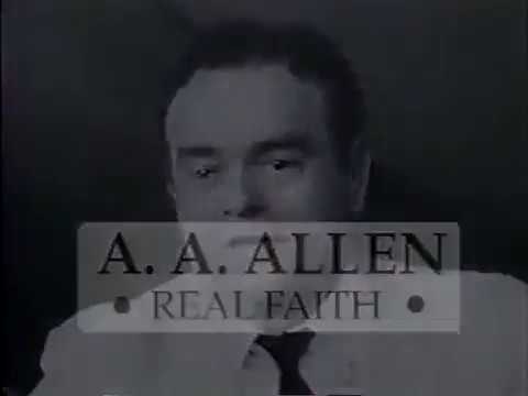 AA Allen   Real Faith