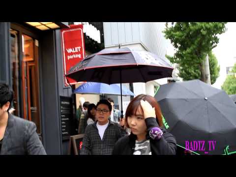 Miss A Suzy on way to Swarovski Opening Event