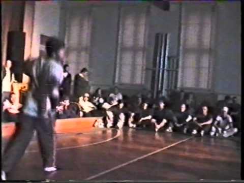 B BOY Battle 1999 newcomer in Bautzen warmup