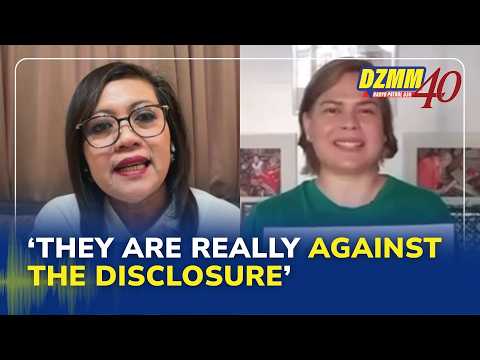 VP Sara camp attempts to suppress disclosure of bank account transaction: Luistro | (27 April 2026)