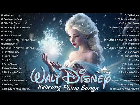 Relaxing Disney Piano Music - Beautiful Music for Studying & Sleeping