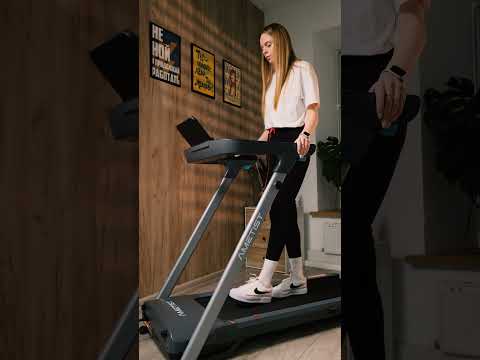 фото беговая дорожка ametist health way gray уценка 0