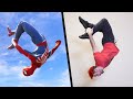 Trying Stunts From Spider-Man 2 IN REAL LIFE (PS5, Parkour)
