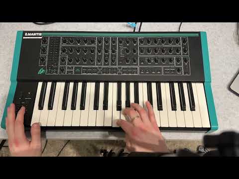 PWM Mantis Hybrid Synth test  - Part 1 (All playing)