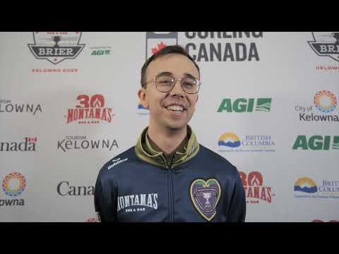 Media Scrum - Draw 2 - 2025 Montana's Brier