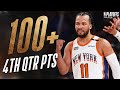 Jalen Brunson Is Putting Up Kobe Numbers In The 4th