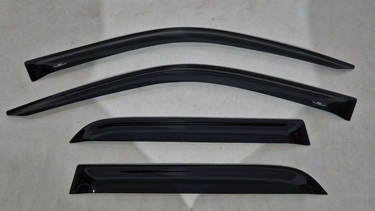 Ветровики на окна (4 шт, HIC) Video 1