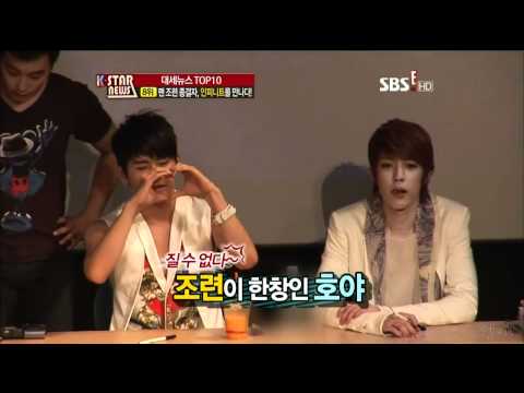 [Infinite] 120618 K-Star News ; How Hoya acts at fan sign event