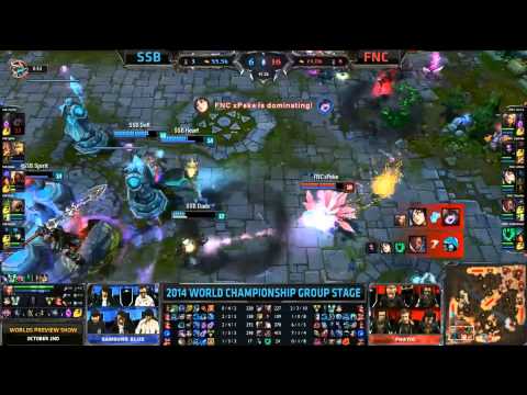 Xpeke vs Dade chasekill  - SSB vs FNC (S4 Worlds)