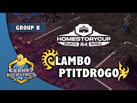 Lambo vs PtitDrogo - ZvP | HomeStory Cup 24: Group Stage - Group B | StarCraft 2 Tournament