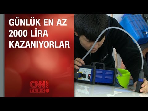 Günlük en az 2000 lira kazanıyorlar