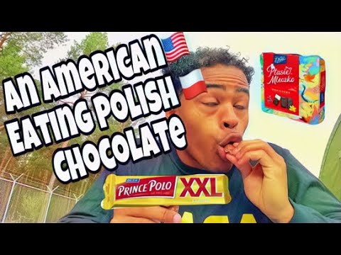 AN AMERICAN EATING POLISH CHOCOLATE FOR THE FIRST TIME!!WHY IT TASTE LIKE THIS!?(ASMR)