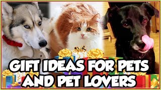 Gift Ideas for Dogs, Cats, Pet Lovers and more! #HOWLIDAY GI