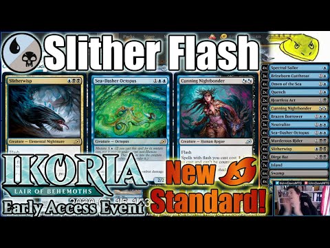 Ikoria Lair of Behemoths Standard: Dimir Slitherwisp Flash! Early Access Sponsored Streamer Event