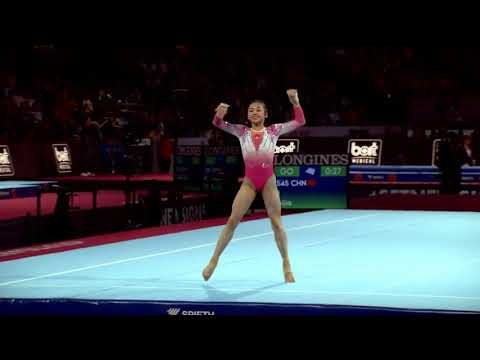 Li Shijia (CHN) Floor All Around 2019 Stuttgart World Championships
