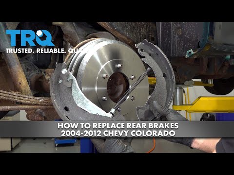 How to Replace Rear Brakes 2004-2012 Chevrolet Colorado