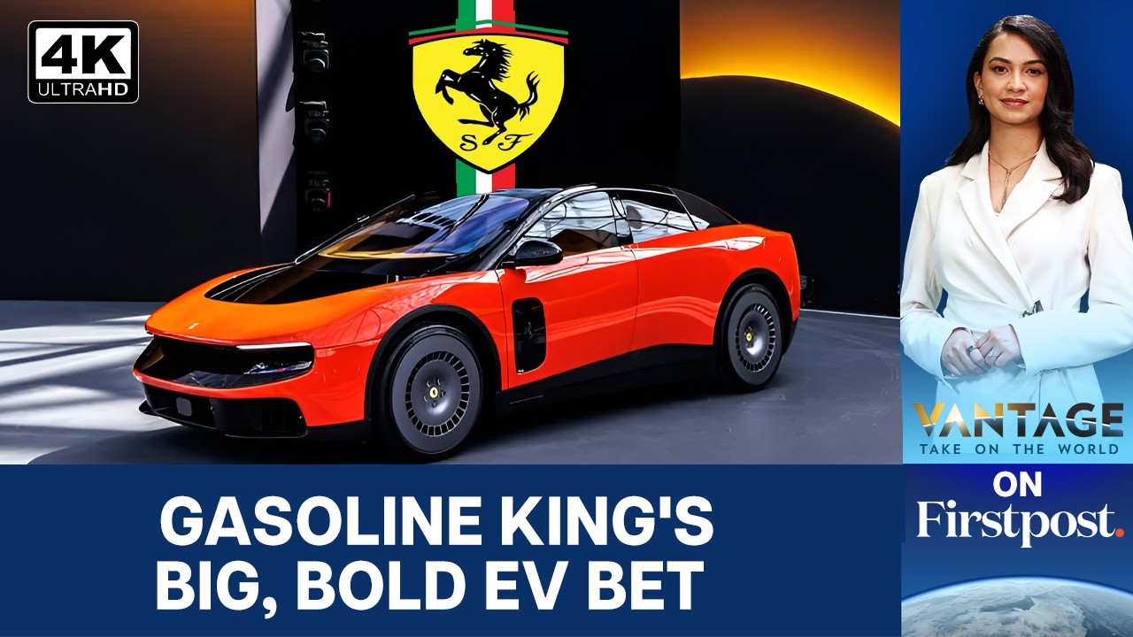 Ferrari Goes Electric. An Expensive Green-wash? | Vantage on Firstpost | 4K