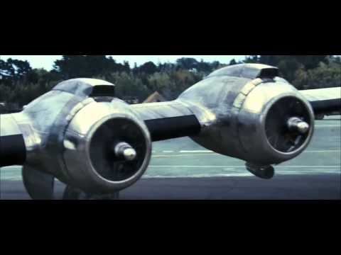 Gen. Douglas MacArthur and Gen Bonner Fellers landing at Atsugi Airport