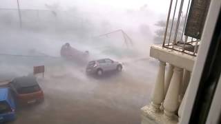 Dangerous Rain And Cyclone Vardah In Chennai And Thamilnadu, india 2016