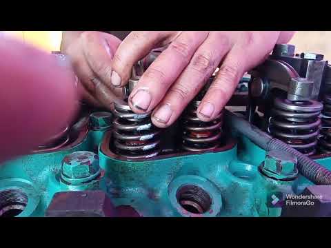 6BTAA5.9-G2 Cylinder Head Setting