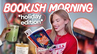 cozy & festive winter morning routine 🎄📚 *bookish edition*