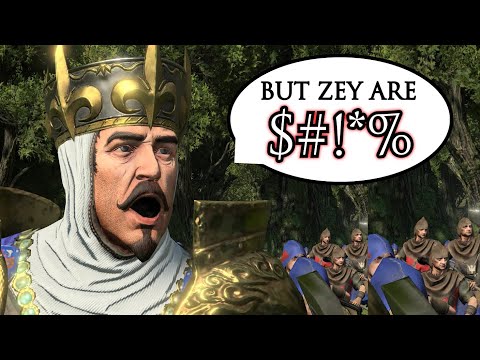 The Lady says no more cavalry. Only Peasants.