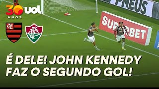 MAIS UM DO FLUMINENSE! JOHN KENNEDY, APÓS ESCANTEIO, FAZ O DELE CONTRA O FLAMENGO!