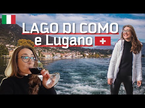 LAGO DI COMO E LUGANO NO MESMO DIA! Como é o tour por Itália e Suíça e o passeio de barco pelo lago