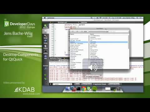 QtDD12 - Desktop Components for QtQuick - Jens Bache-Wiig