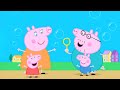 Balloon Festival Day Peppa Pig Family S Bubble Blowing Adventure Funny Peppa Pig Animation
