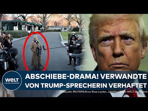 USA IM AUSNAHMEZUSTAND: ICE verhaftet Familienmitglied von Trump-Sprecherin Karoline Leavitt!