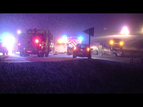 01-26-2021 McPherson, Kansas - Snow Causes Accidents