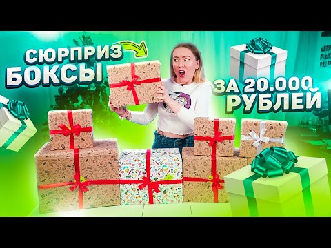 ВПЕРВЫЕ ЗАКАЗАЛА СЮРПРИЗ БОКСЫ С OZON ЗА 20000 РУБЛЕЙ! РАЗВОД?!