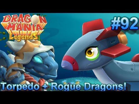 Torpedo + Rogue Dragon Hatching! - Dragon Mania Legends #92
