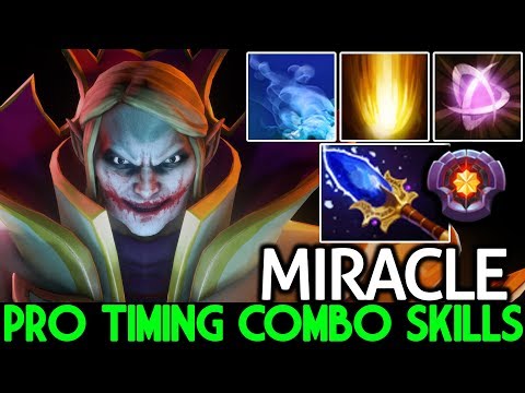 Miracle- [Invoker] When Pro Timing Combo Skills Master Mid Lane 7.21 Dota 2