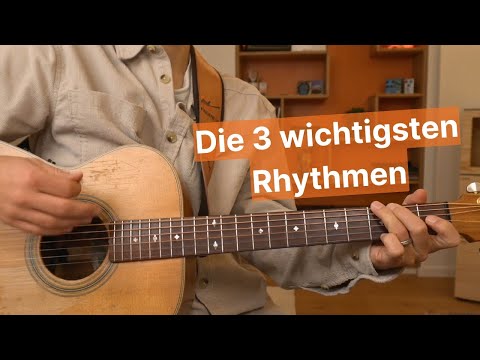 Mit diesen drei Schlagmustern kannst du über 90% aller Lieder spielen