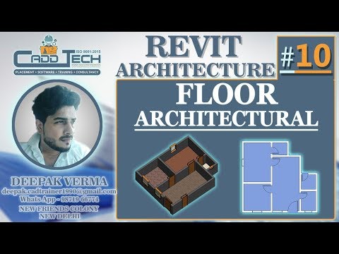 10 | How to make FLOOR in Revit Deepak Verma