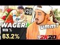 63% Win Guard fully believes he can beat me in a wager (NBA 2K20)