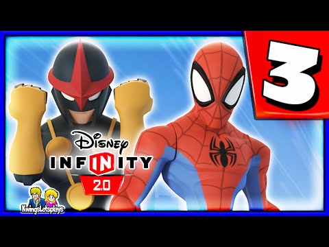 Disney Infinity 2.0 Spider-Man Walkthrough Part 3 (Interrupted Upload) Spiderman Playset