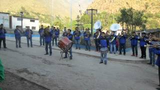 Banda Union Porvenir Huayllacayan &quot;LA PURÍSIMA&quot; ♫♫ - PRIMICIA - PECADO DE AMOR
