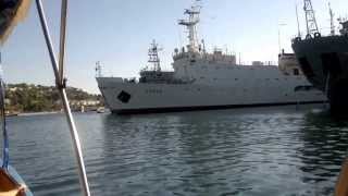 preview picture of video 'Flota czarnomorska, Sewastopol, Ukraina'
