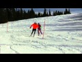 Kelly Gallagher & Gary Smith Slalom Training Winter Park February 2016