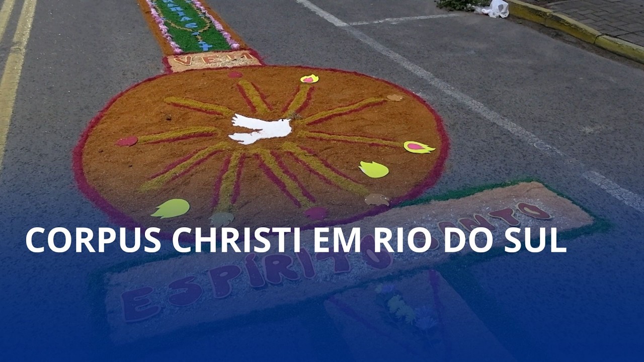 🎨 Fé e tradição tomam conta das ruas neste Corpus Christi