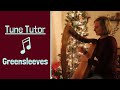 HARP TUTORIAL | Greensleeves (What Child is This) PLUS Sheet music