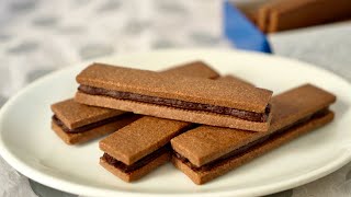 Gluten-free Chocolate Cream Sandwich Cookies made with rice flour