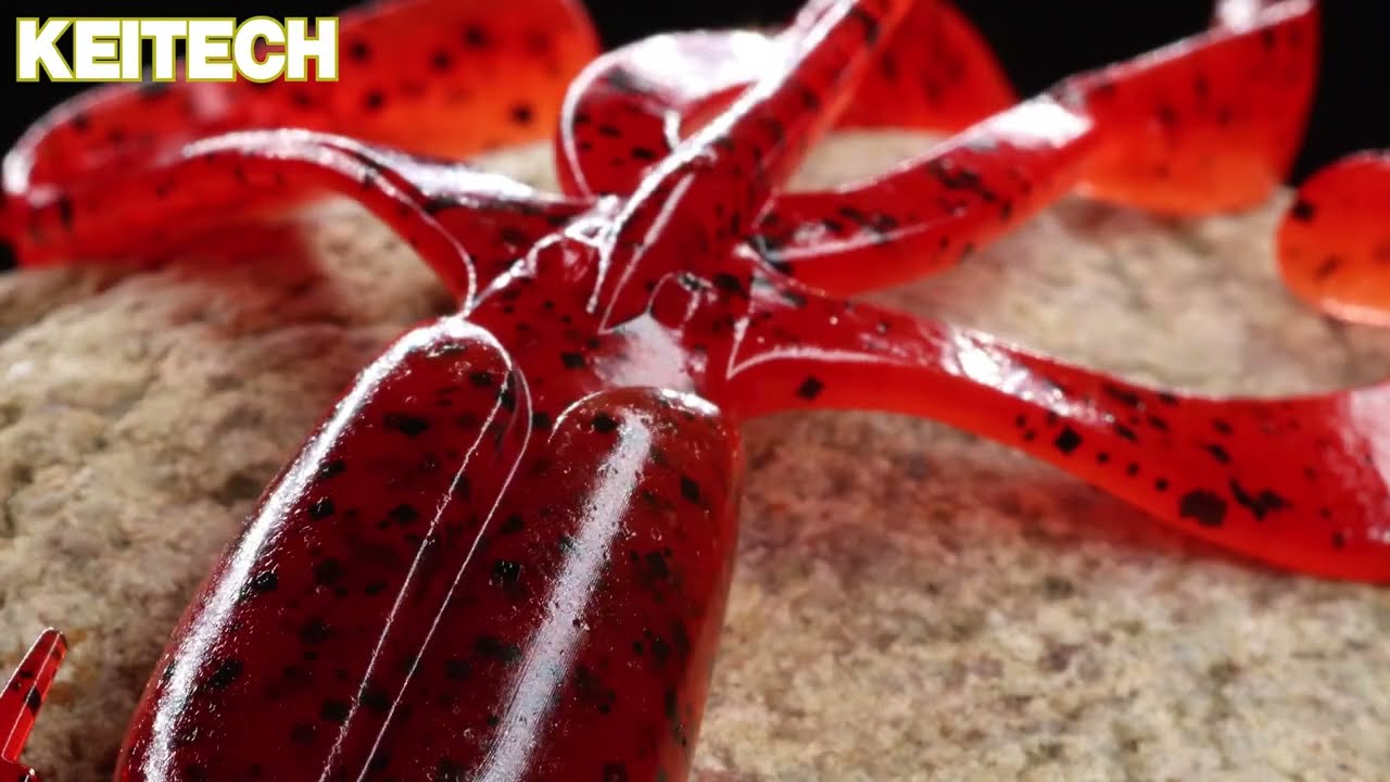 Keitech Crazy flapper 2inch-5cm guminukai ešeriams