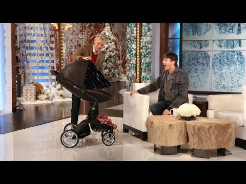 阿什頓-庫徹在他的新寶貝上 (Ashton Kutcher on His New Baby)