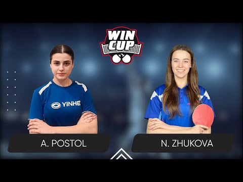 08:45 Anastasiia Postol  - Nadiia Zhukova West 2 WIN CUP 13.02.2024 | TABLE TENNIS WINCUP